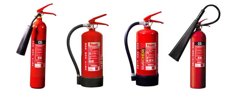 Extinguisher Types | Red Box Fire Control