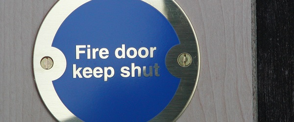 Fire Door Keep Shut | Red Box Fire Control